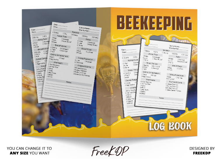 An Ideal Beekeeper Journal to Track Your Beehive Progress and Behaviour, Gift for Beekeepers