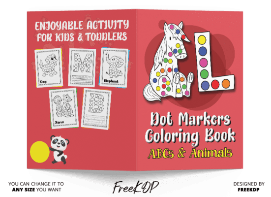 Dot marker activity book